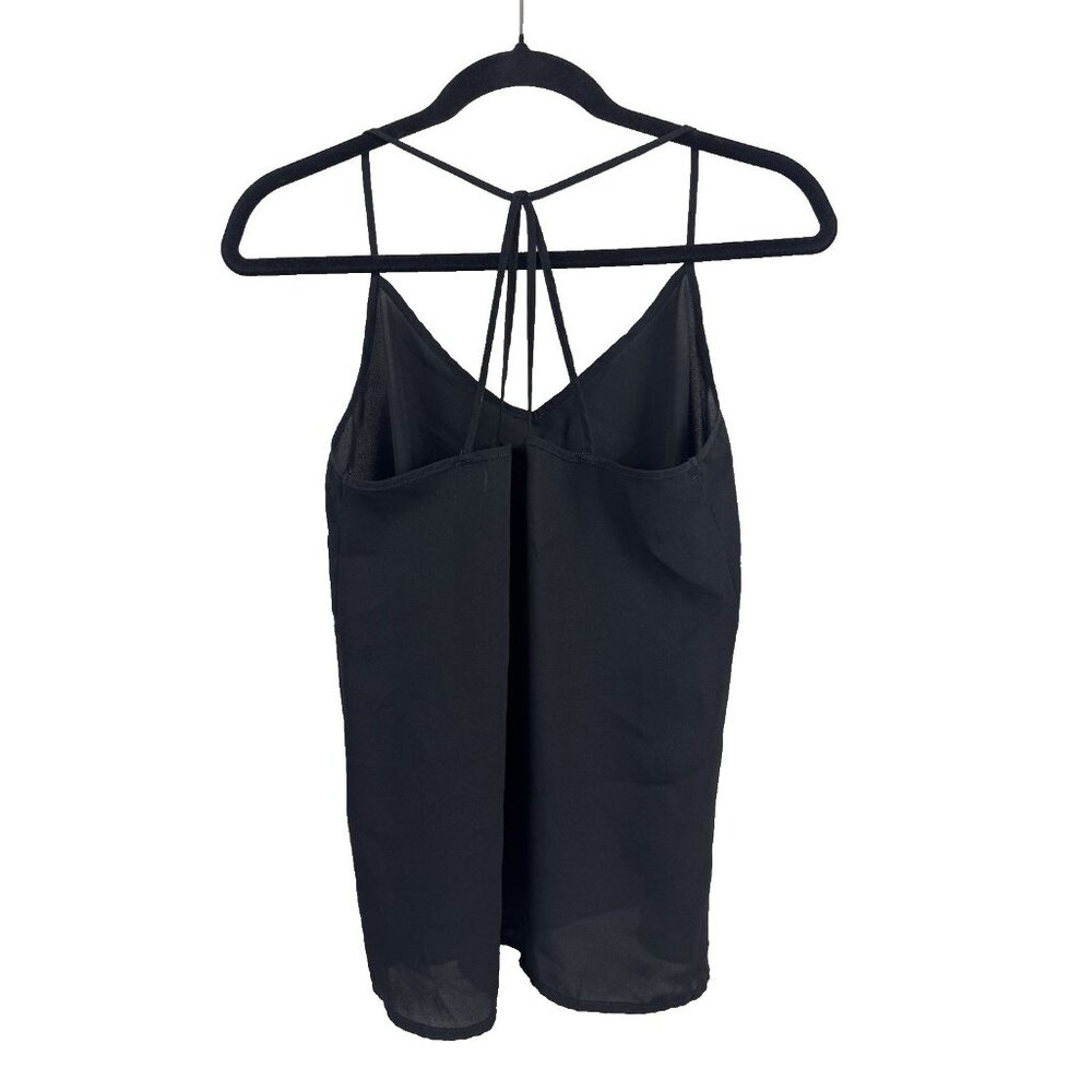 Abercrombie & Fitch Womens 90's SZ S Black Strappy Sleeveless Camisole Tank Top - Picture 3 of 9